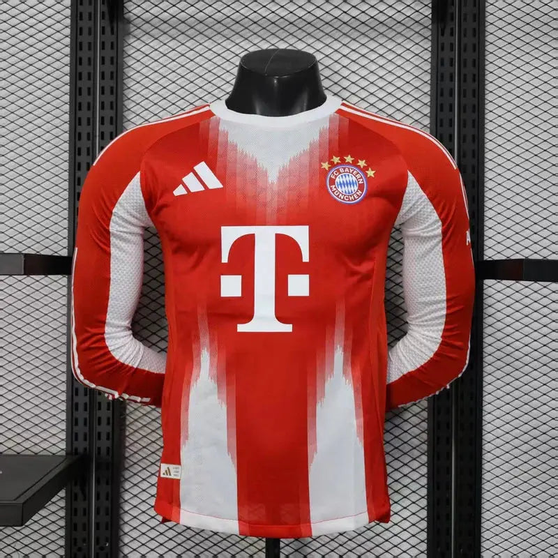 Maillot Manches Longues Bayern Munich Domicile 2025/2026 Le Footballeur Shop