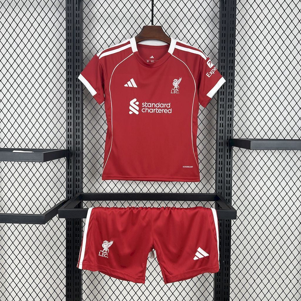Maillot Enfant Liverpool Domicile 2025/2026