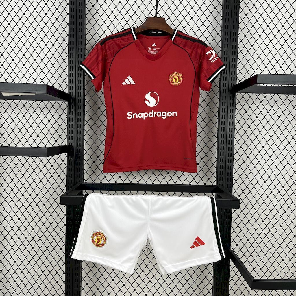 Maillot Enfant Manchester United Domicile 2025/2026