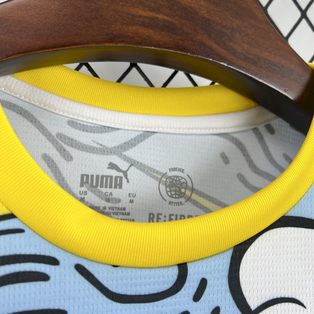 Maillot Manchester City Concept Bleu