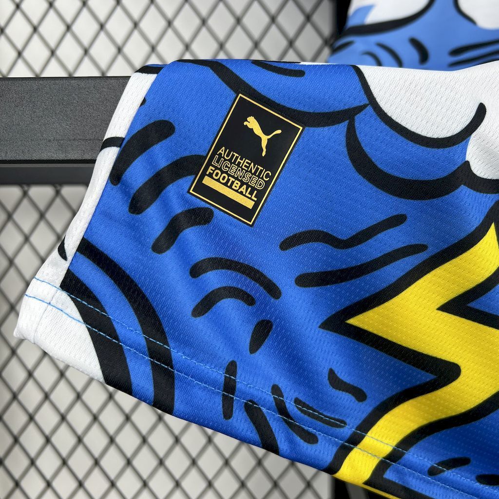 Maillot Manchester City Concept Bleu