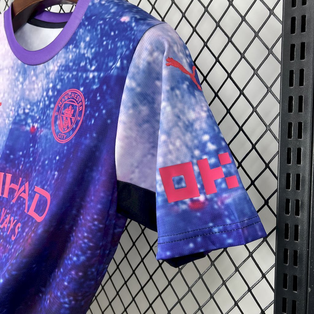 Maillot Manchester City Concept Violet