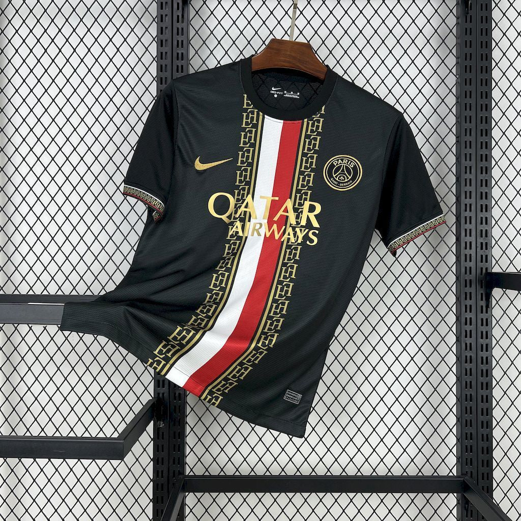 Maillot Concept Paris SG Noir et Or