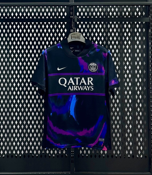 Maillot Concept Paris SG Noir et Violet