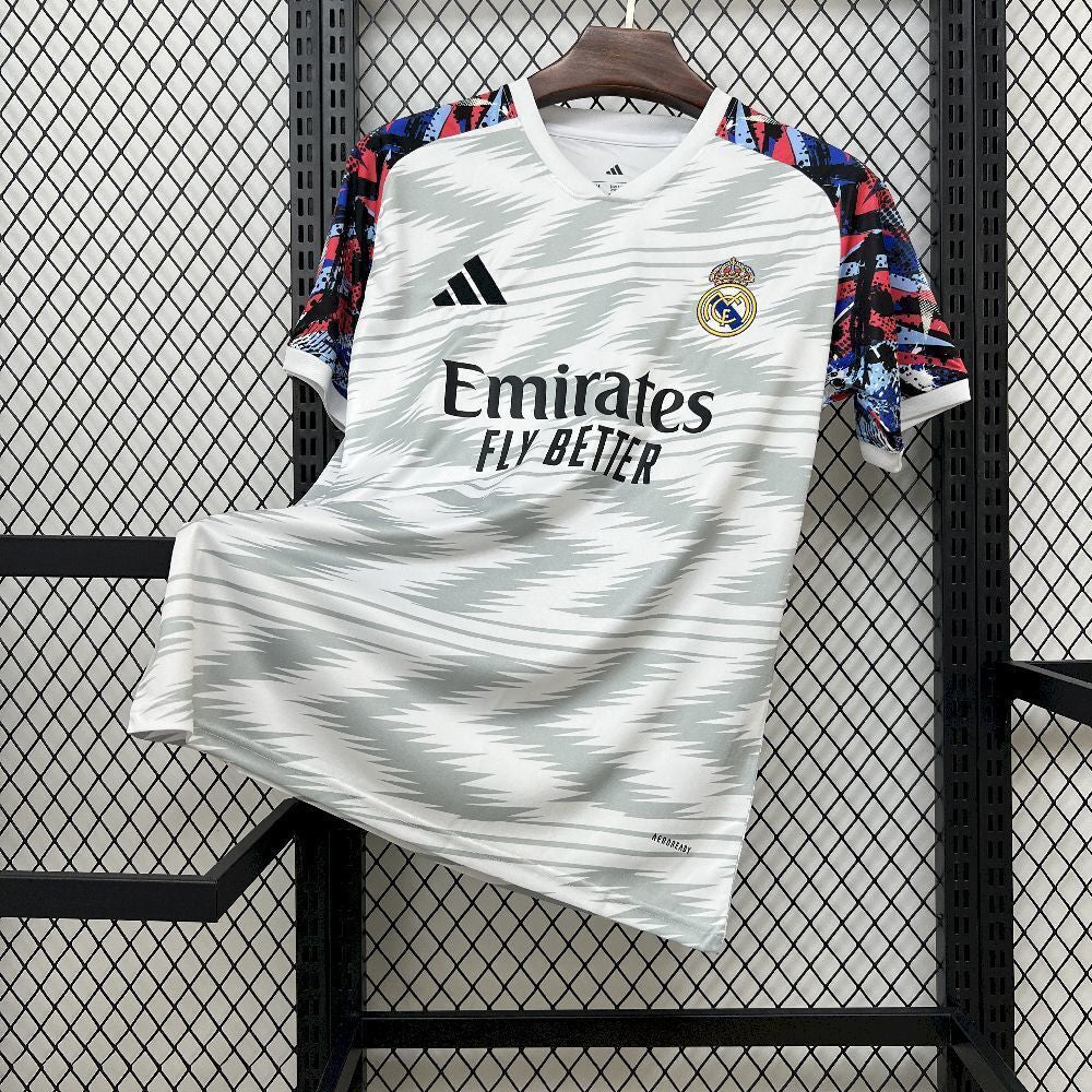 Maillot Real Madrid Pré Match Blanc 2025/2026