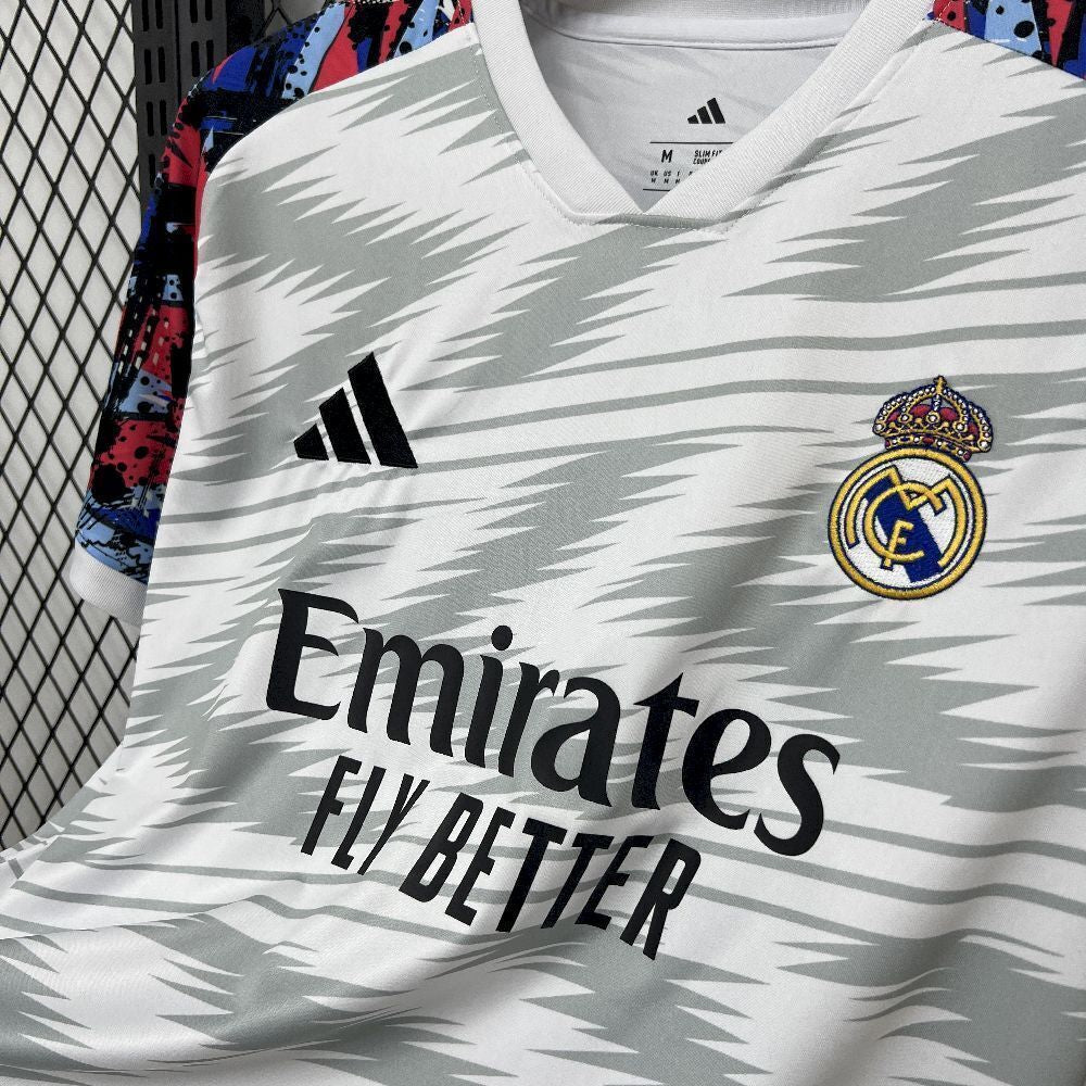 Maillot Real Madrid Pré Match Blanc 2025/2026