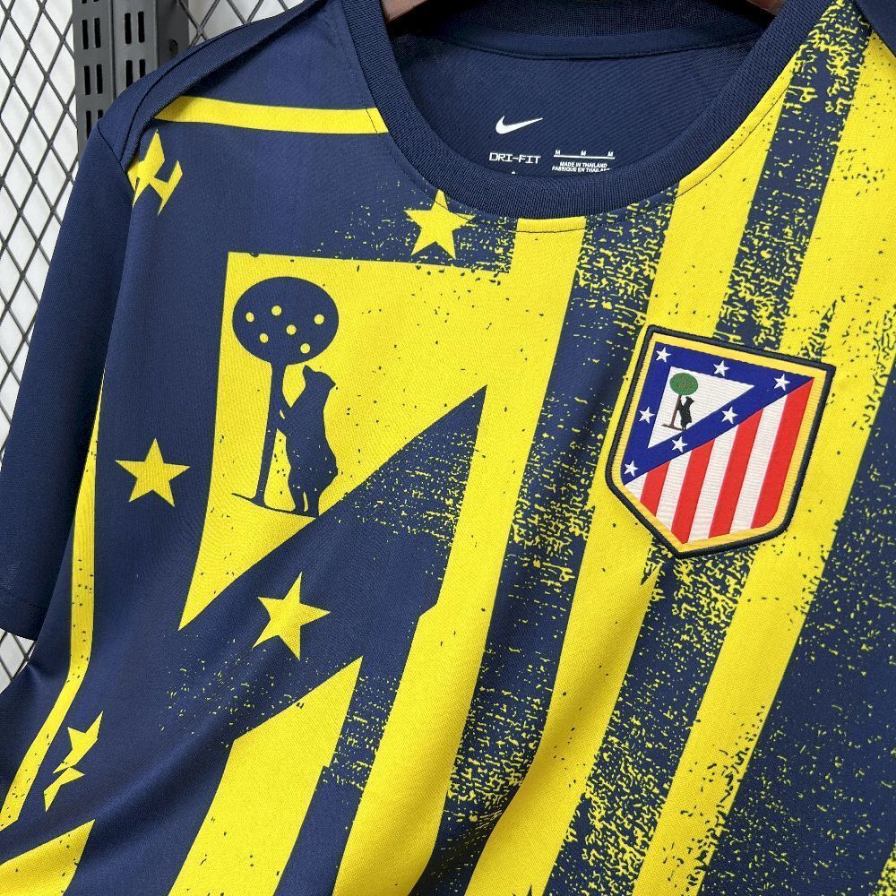 Maillot Atletico Madrid Pré Match Jaune 2025/2026
