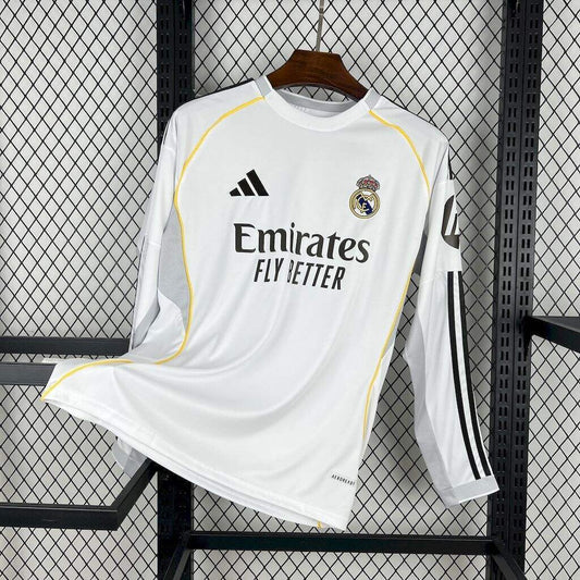 Maillot Manches Longues Real Madrid Domicile 2025/2026