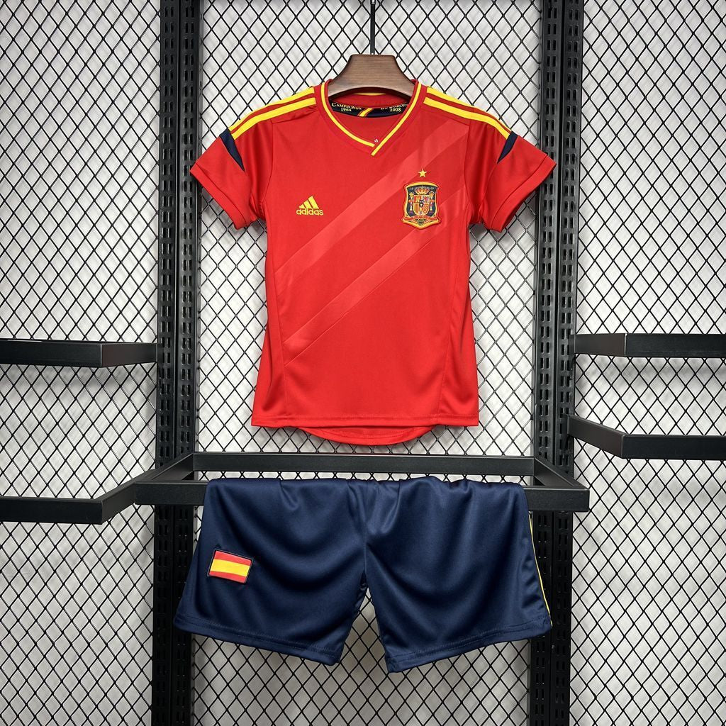 Maillot Enfant Espagne Rétro Coupe du Monde 2012