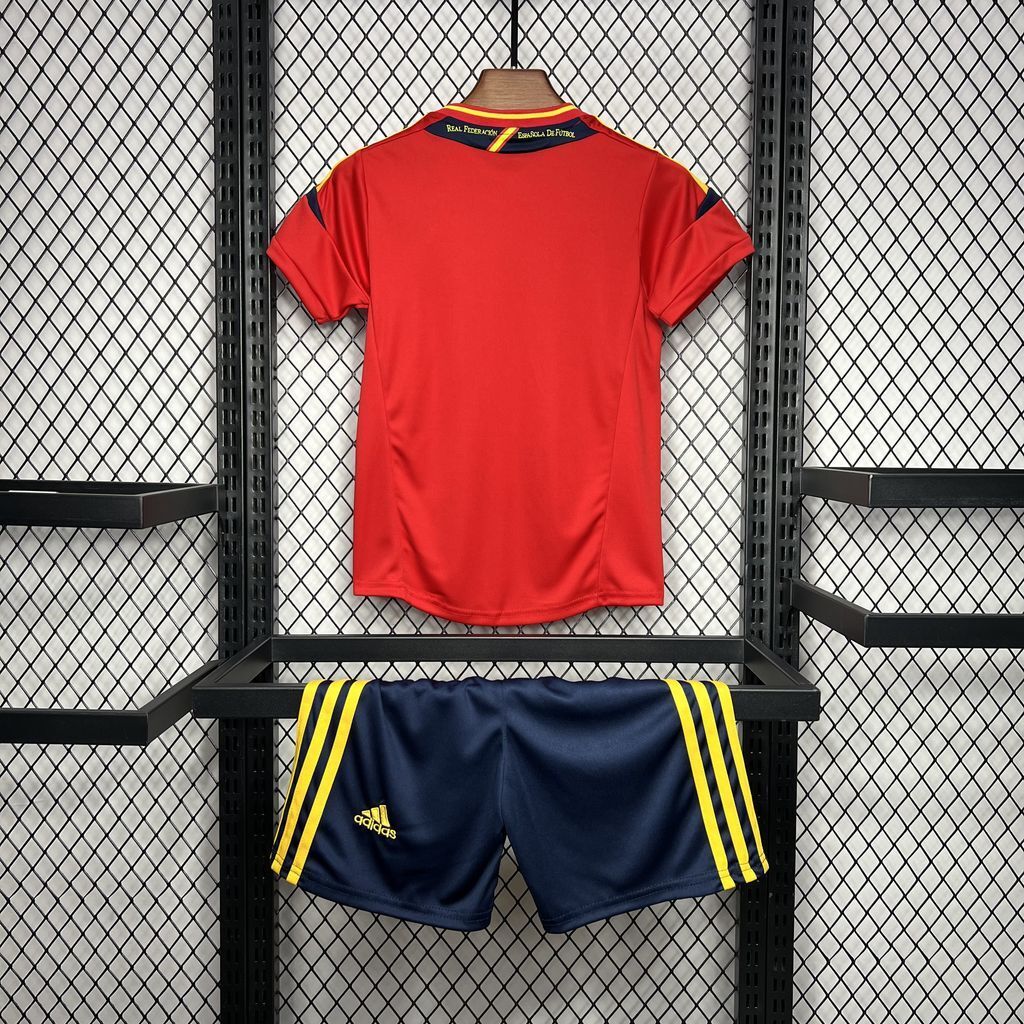 Maillot Enfant Espagne Rétro Coupe du Monde 2012