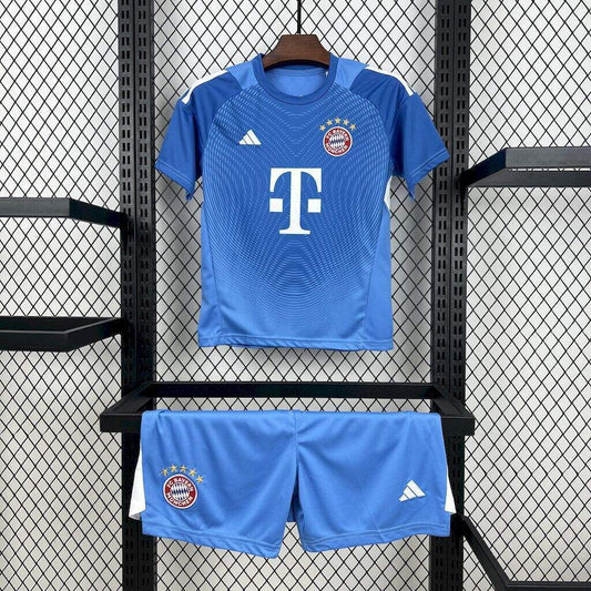 Maillot Enfant Bayern Munich Gardien Bleu 2025/2026
