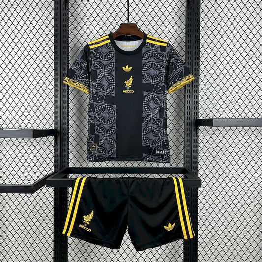 Maillot Enfant Mexique Concept Noir 2026