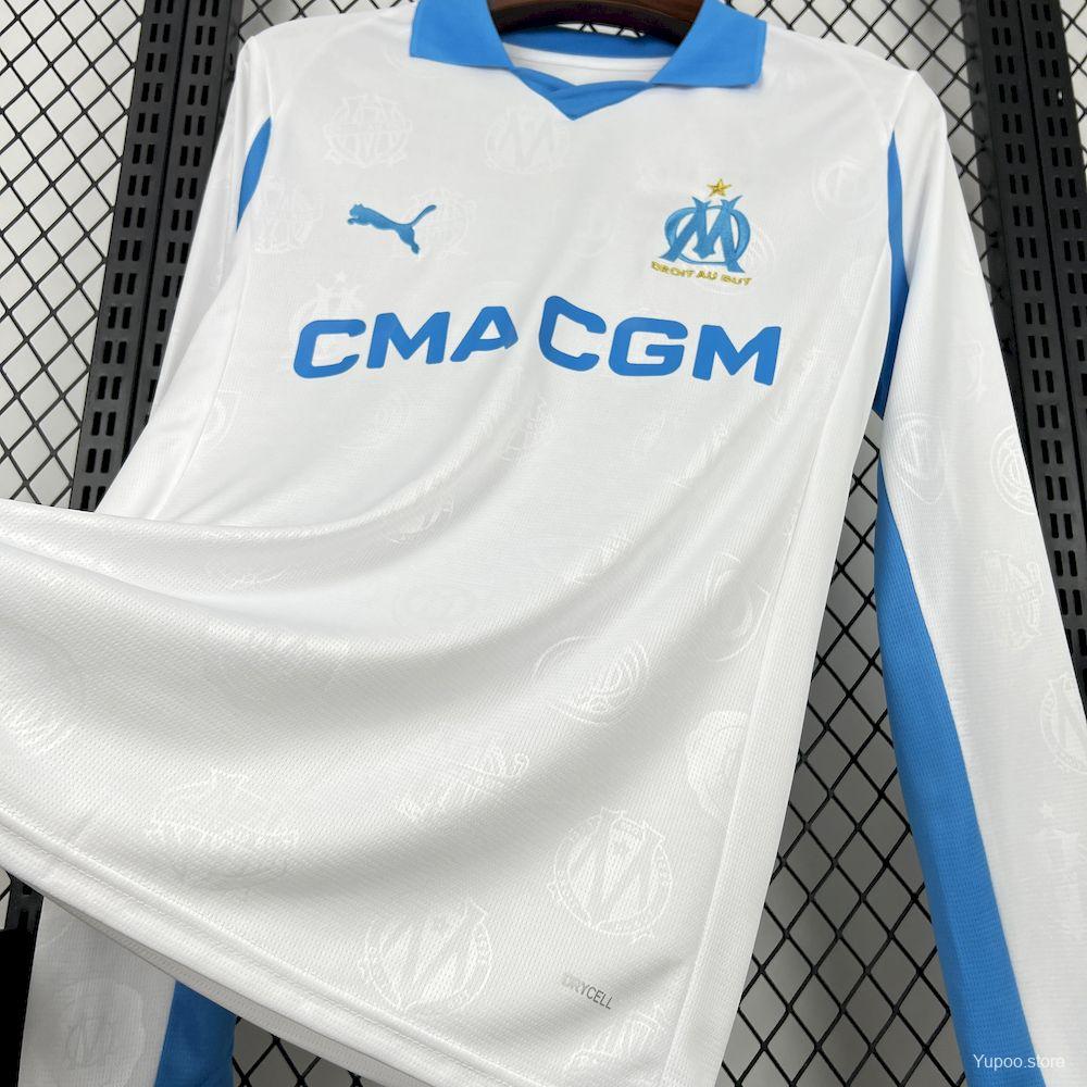 Maillot Manches Longues Marseille OM Domicile 2025/2026