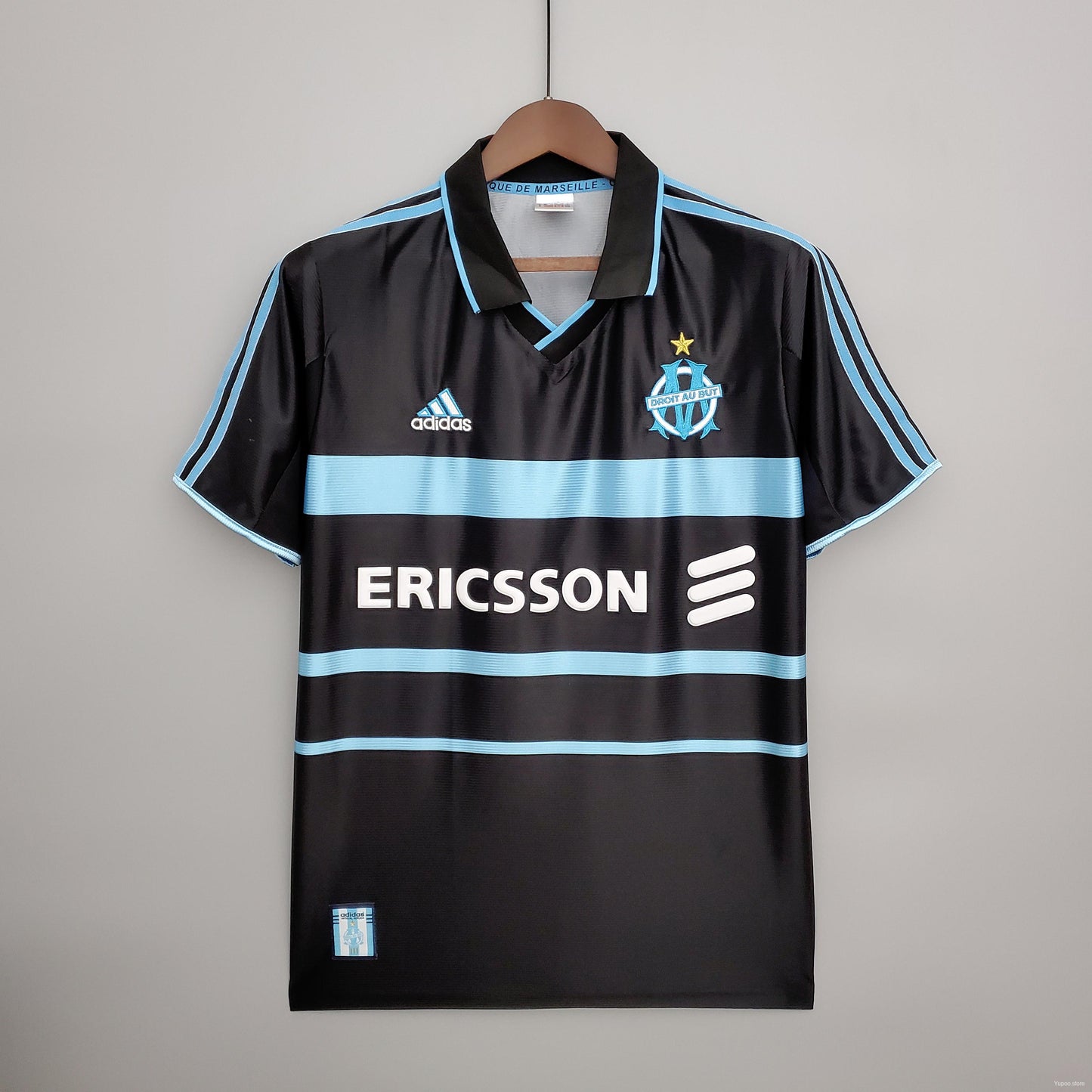 Maillot Rétro Marseille Noir 1999/2000