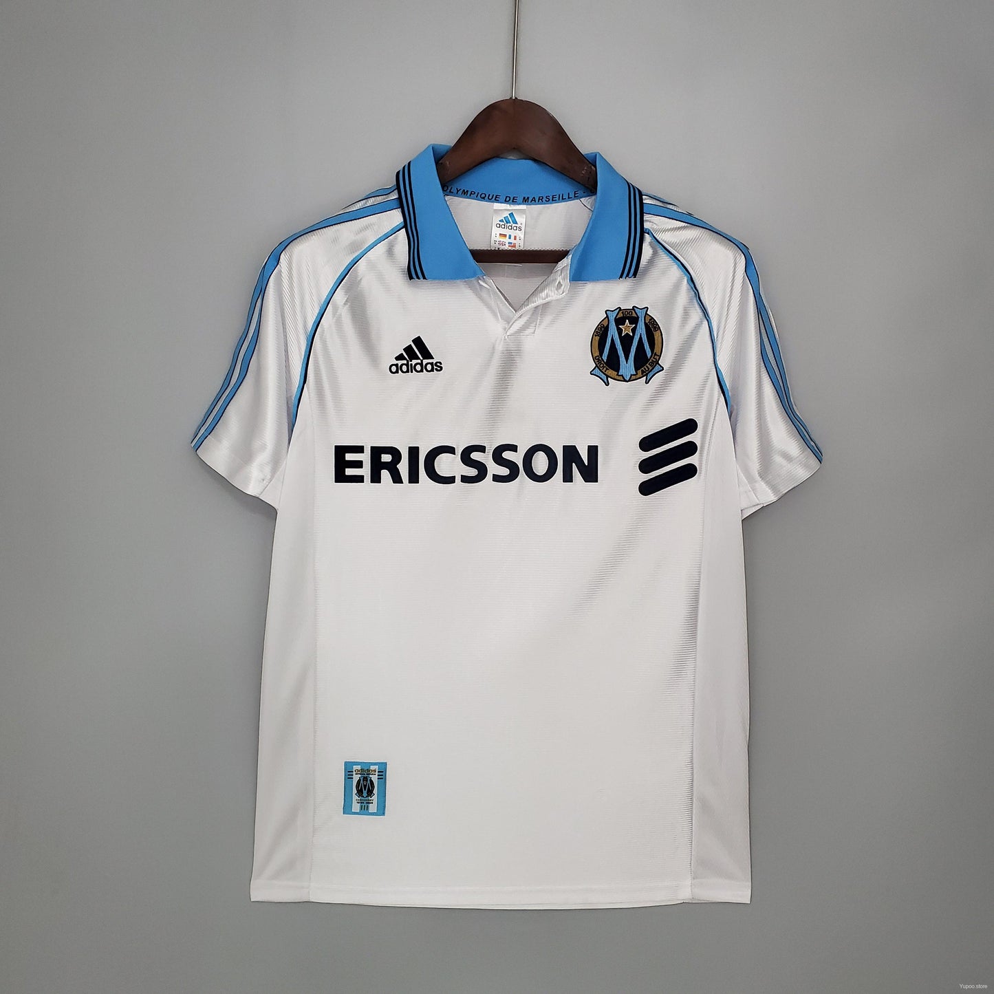 Maillot Rétro Marseille Blanc 1998/1999