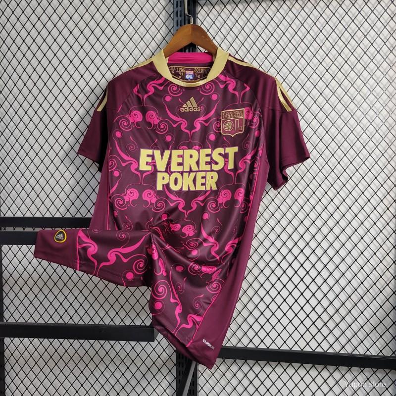 Maillot Rétro Lyon Violet 2010/2011