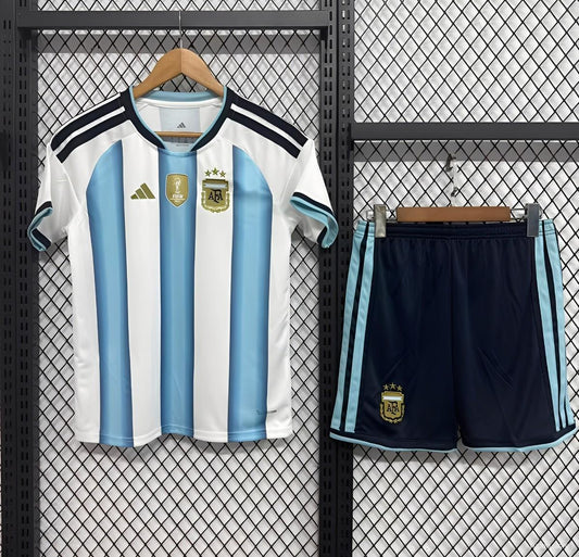 Maillot Enfant Argentine Domicile Coupe du Monde 2026