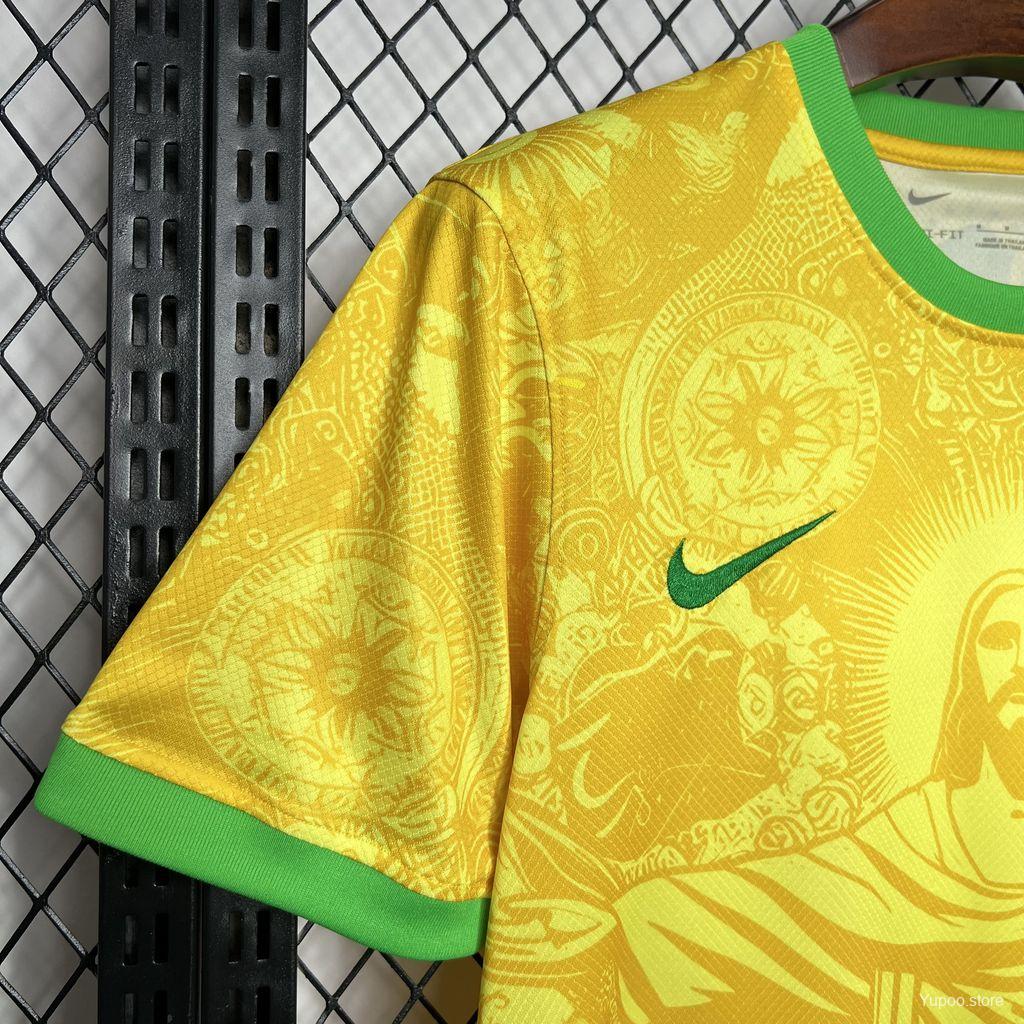 Maillot Concept Brésil Christ Jaune