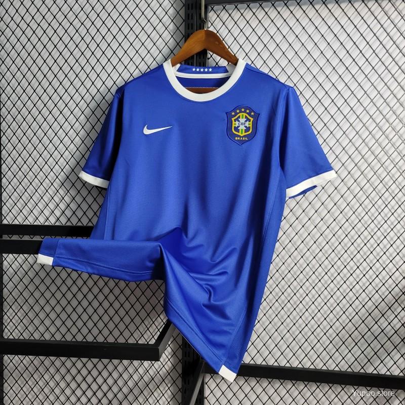 Maillot Rétro Brésil 2006 Bleu