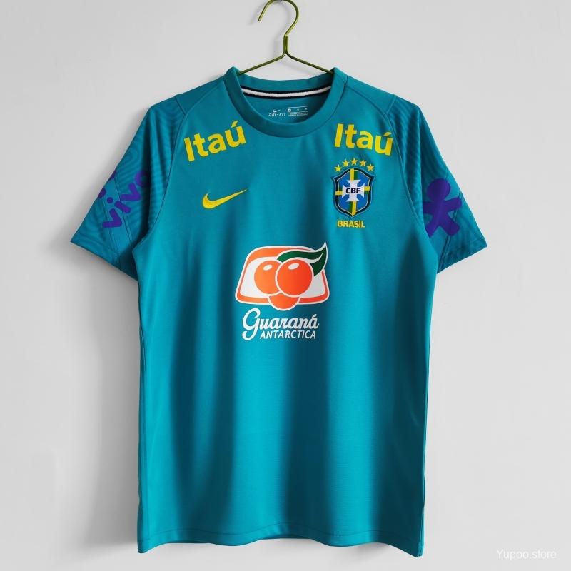 Maillot Rétro Brésil 2021 Entraînement