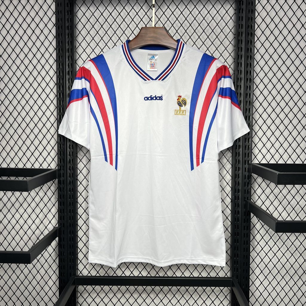 Maillot Rétro France 1996 Blanc