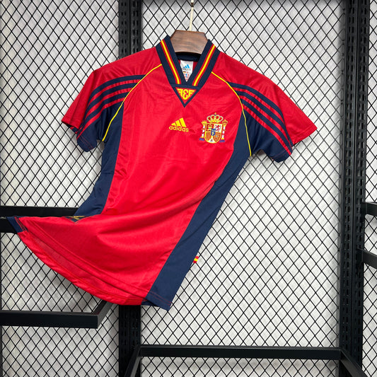 Maillot Espagne Rétro 1998 Domicile