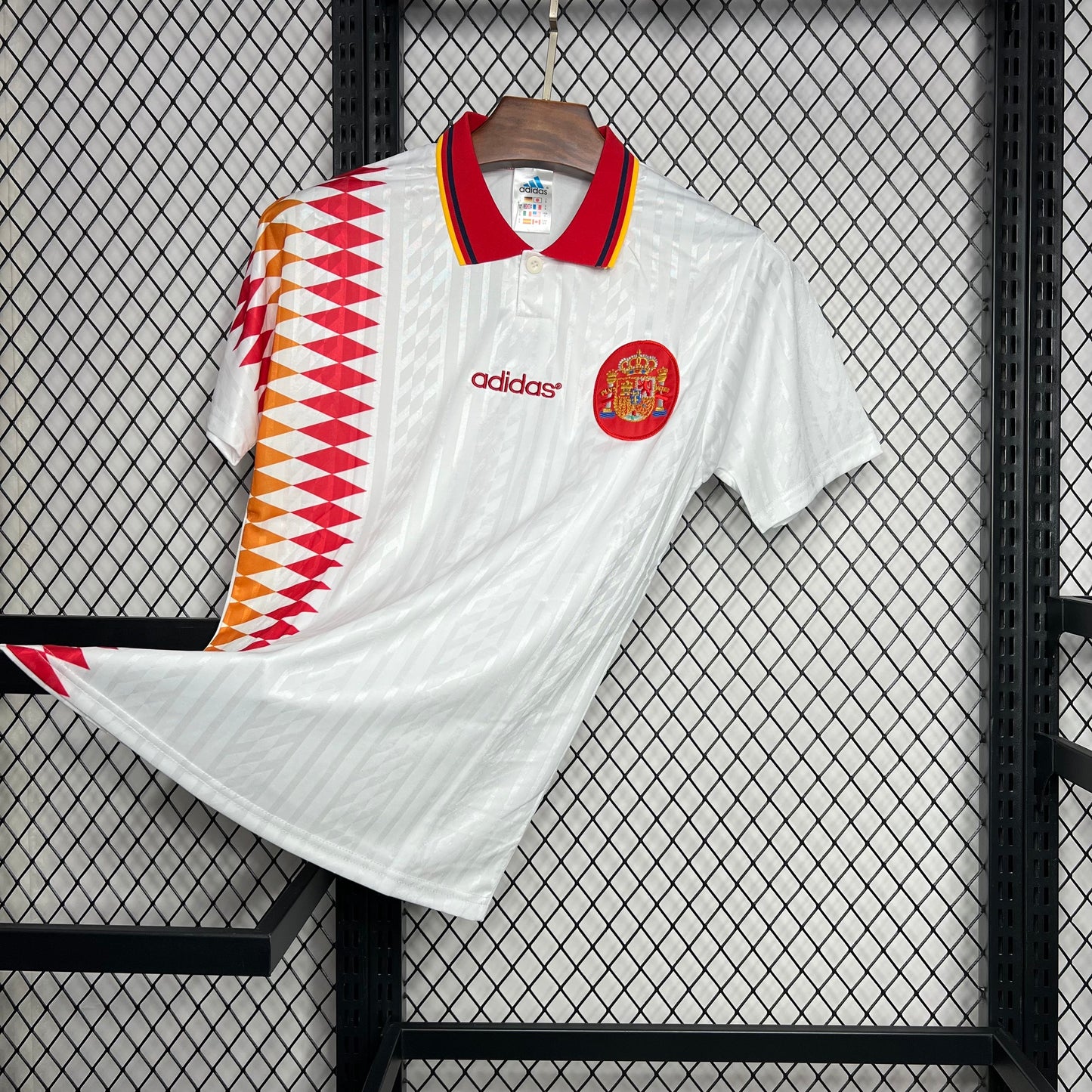 Maillot Espagne Rétro 1994 Blanc