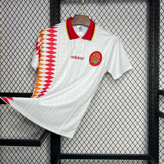 Maillot Espagne Rétro 1994 Blanc