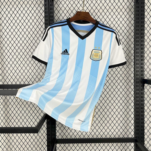 Maillot Rétro Argentine 2014 Domicile