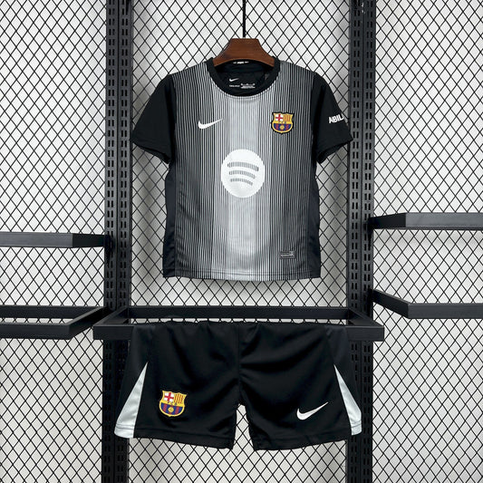 Maillot Enfant Barcelone Gardien Noir 2025/2026