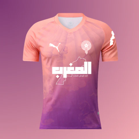 MAILLOT MAROC CONCEPT ORANGE