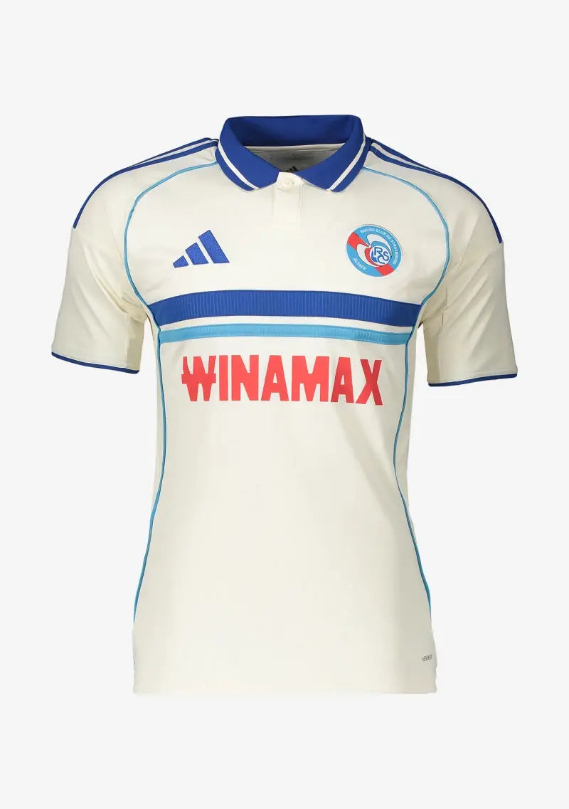 Maillot Strasbourg Extérieur 2025/2026 Le Footballeur Shop