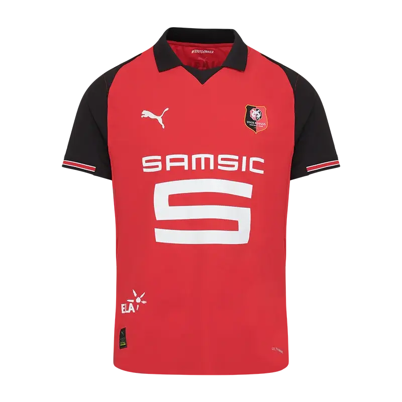 Maillot Rennes Domicile 2025/2026 Le Footballeur Shop